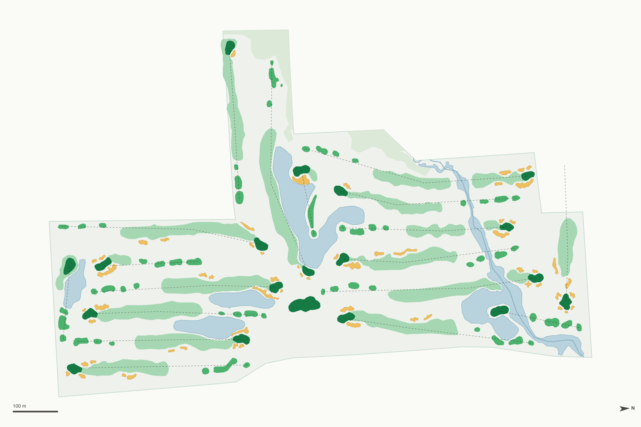 Map of Aldeen Golf Club
