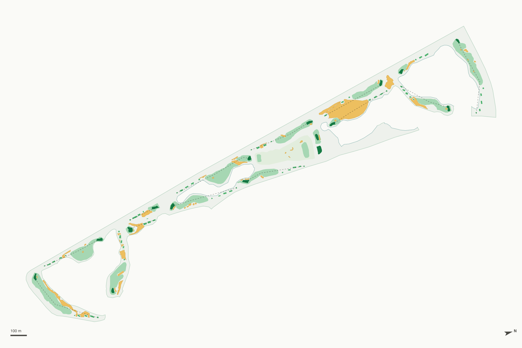 Map of Miromar Lakes Golf Club