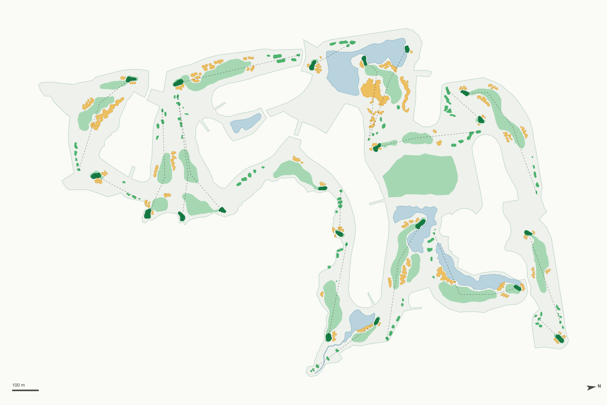 Map of Tradition Golf Club