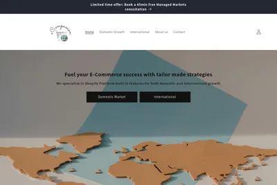 Screenshot of the eCompanion homepage