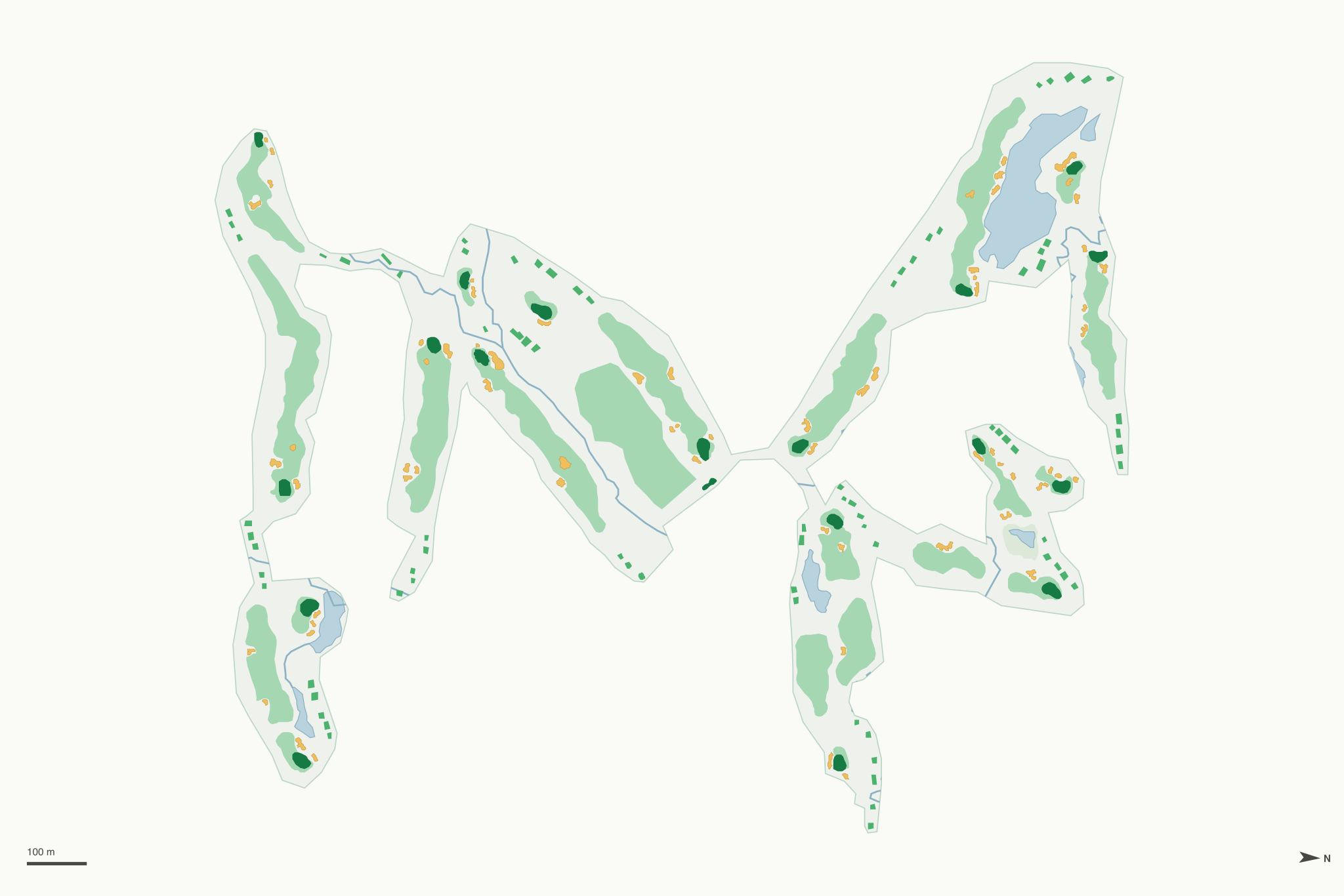 Map of Grand Elk Golf Club