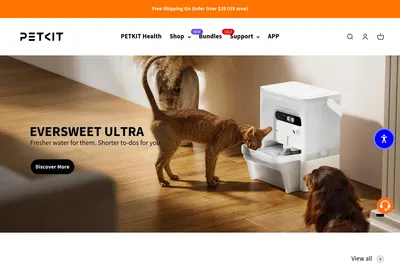 Screenshot of the Ecom Empire homepage