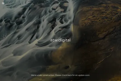 Screenshot of the ATW Digital homepage