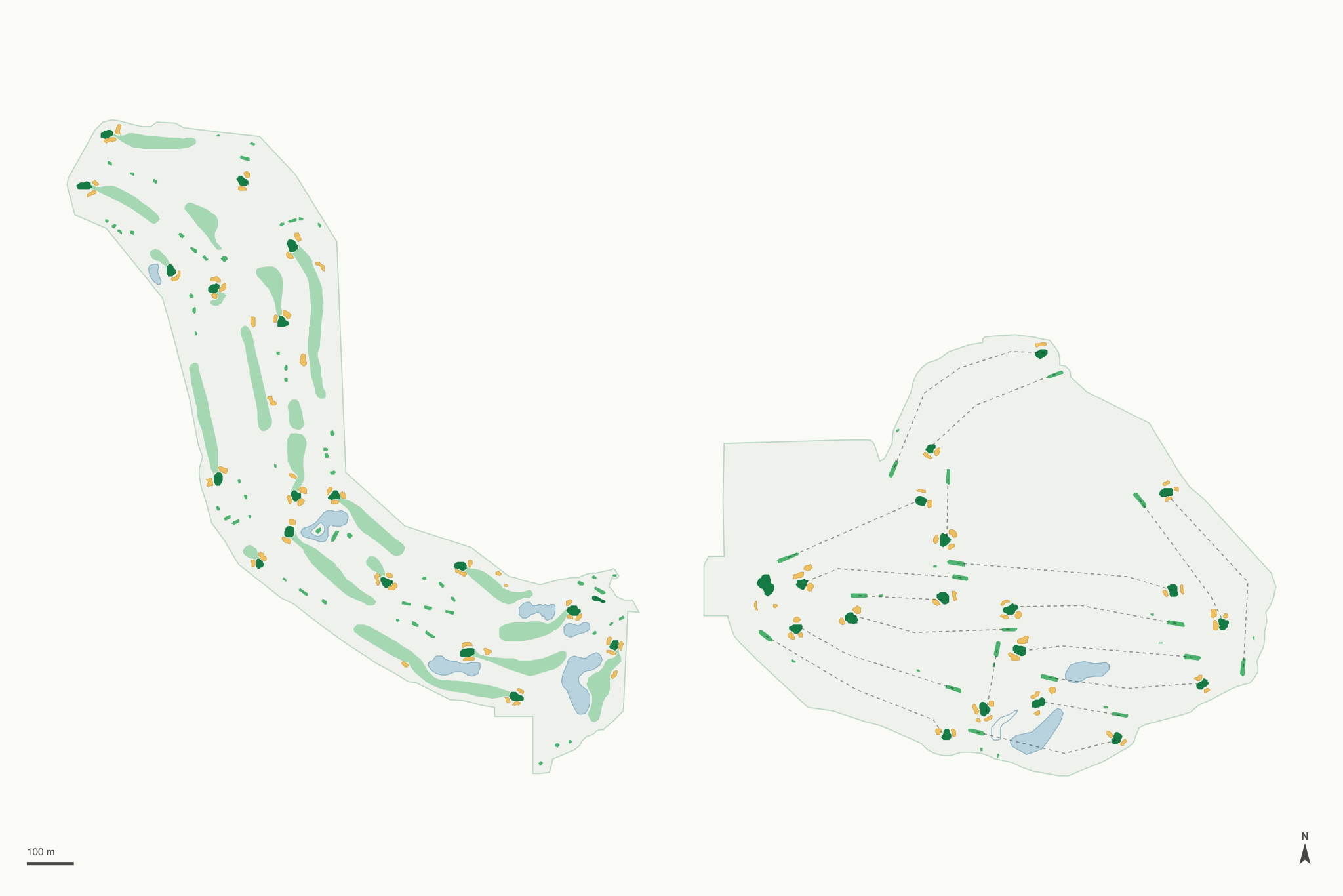 Map of Eagle Valley Golf Course