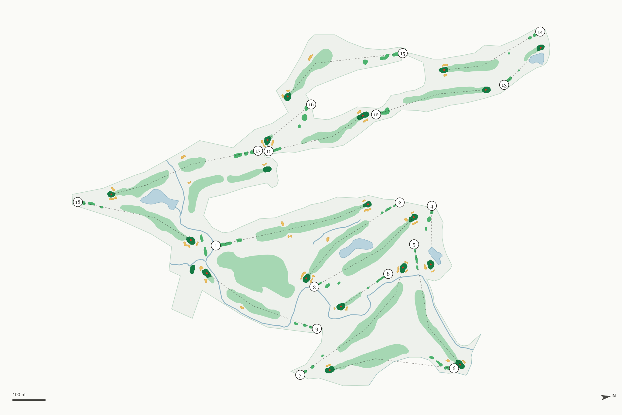 Map of Sudden Valley Golf Course
