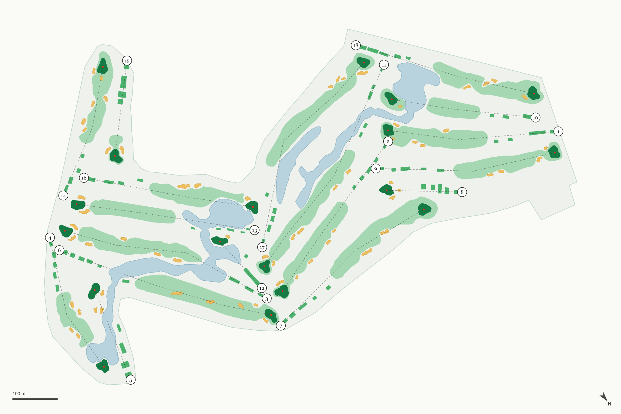 Map of San Jose Country Club