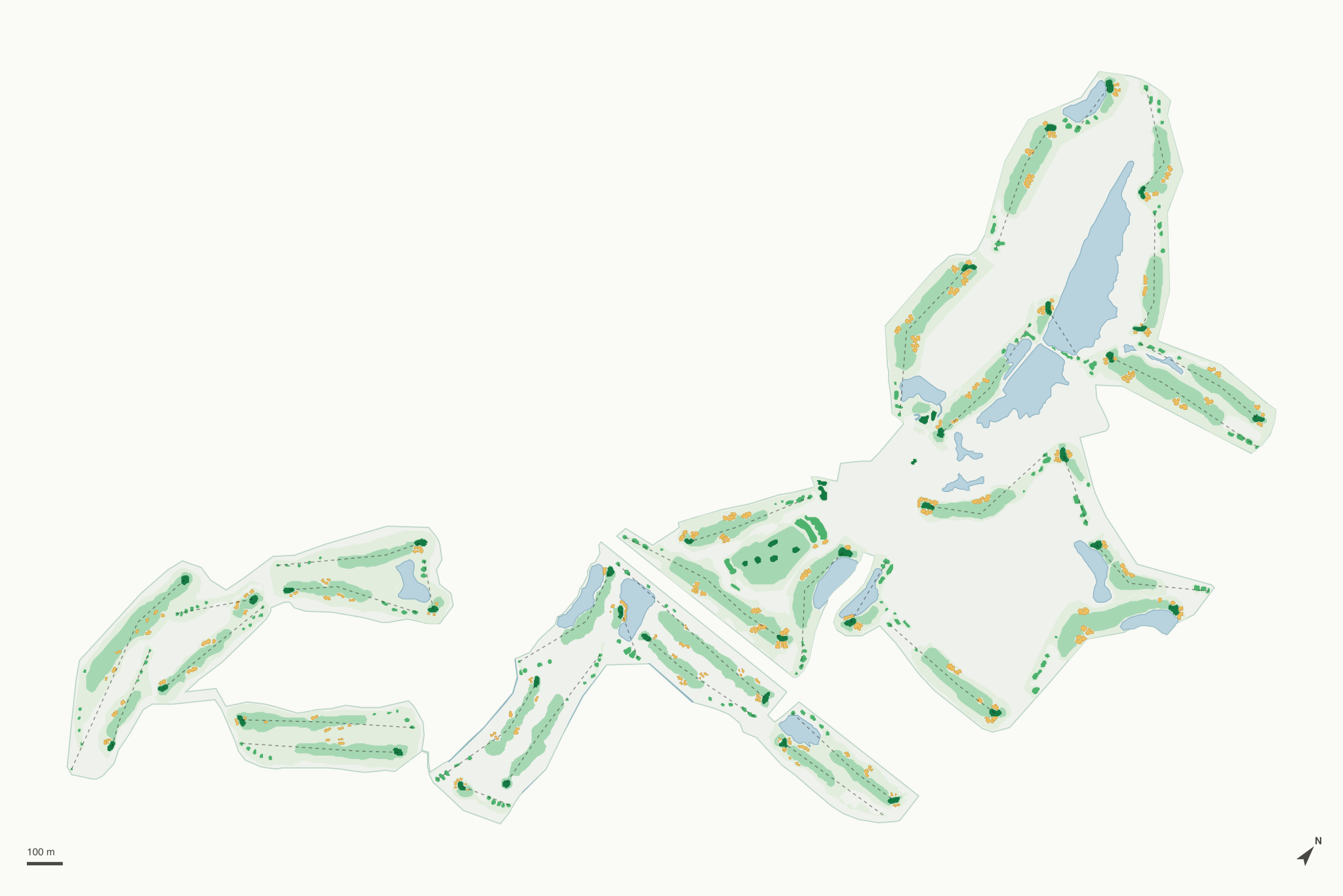 Map of Red Hawk Golf and Resort