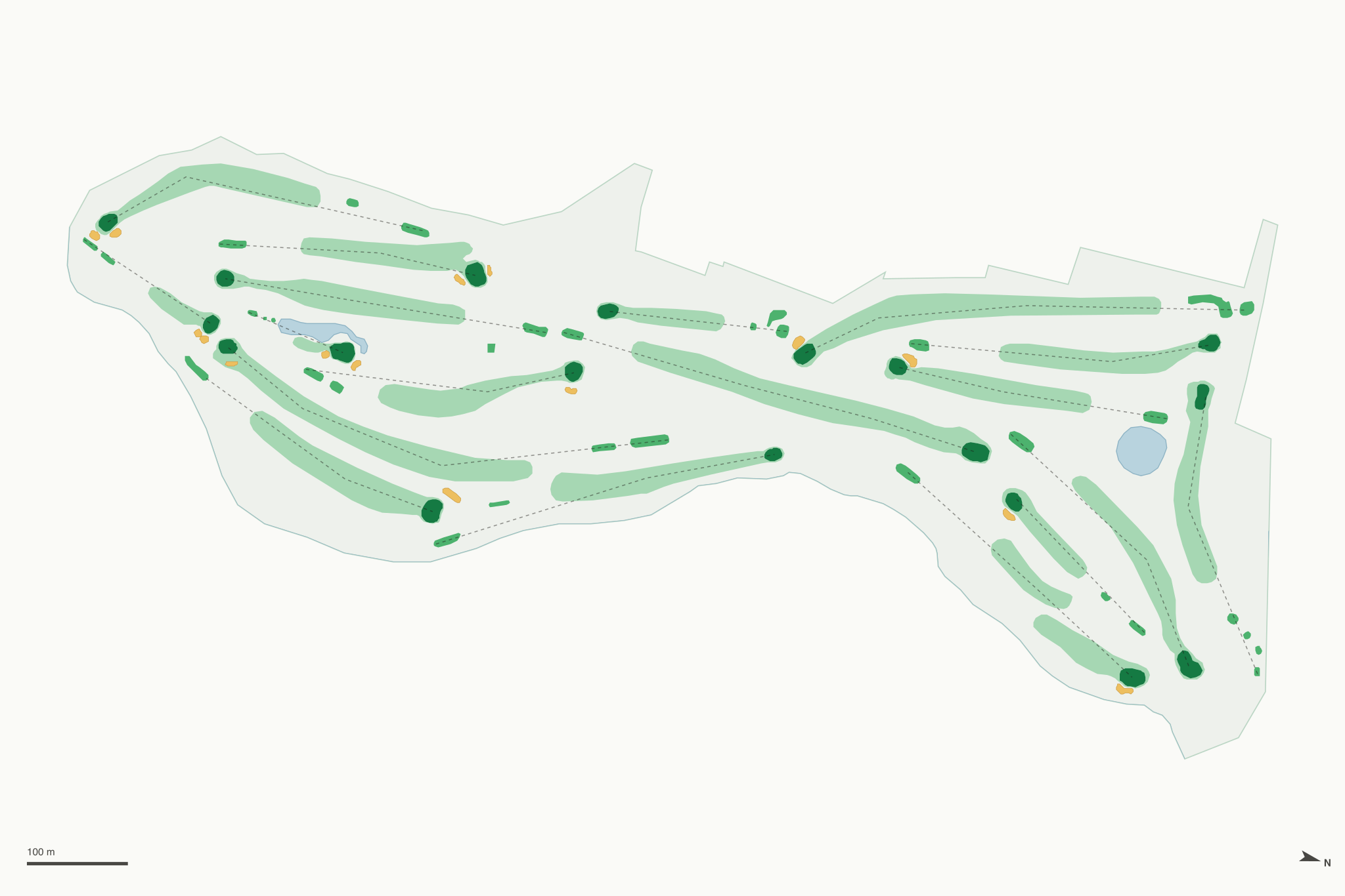 Map of Leavenworth Golf Club
