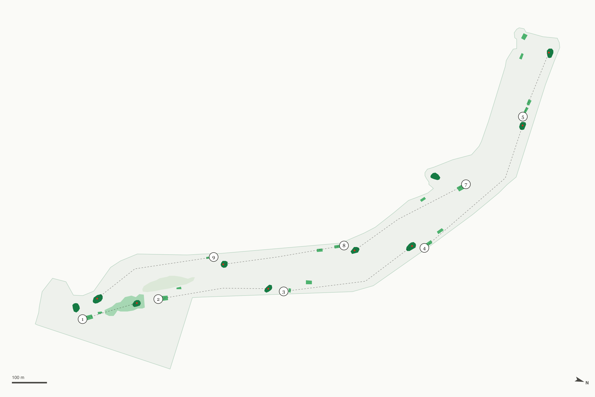 Map of Christmas Valley Golf Course
