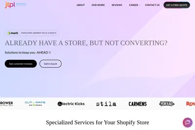 Screenshot of the Jeronone Technologies Pvt Ltd homepage