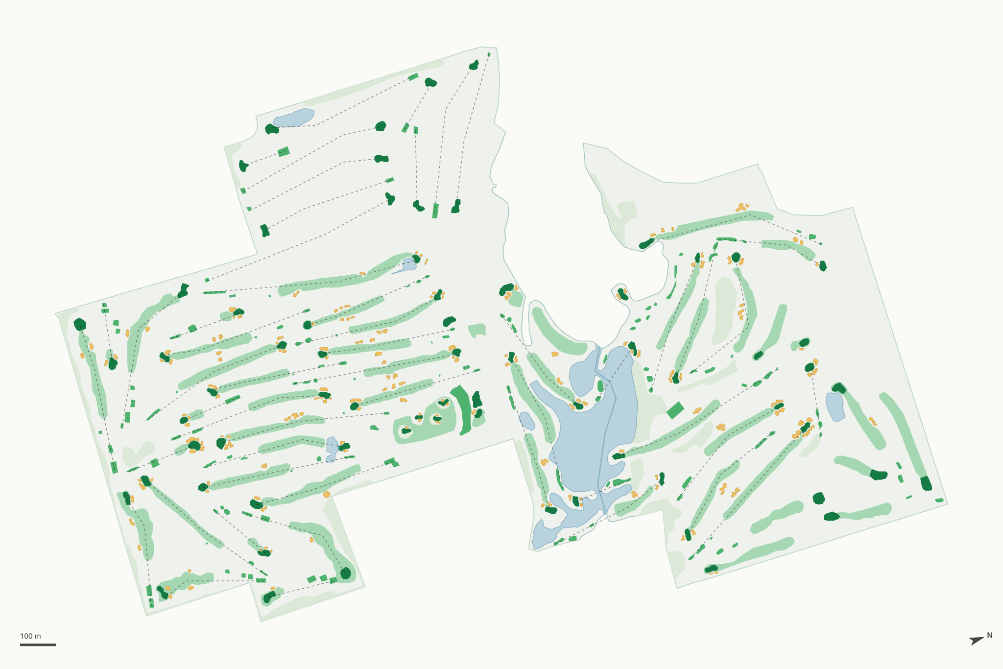 Map of Firestone Country Club