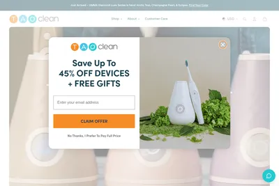 Screenshot of the twopointoh homepage