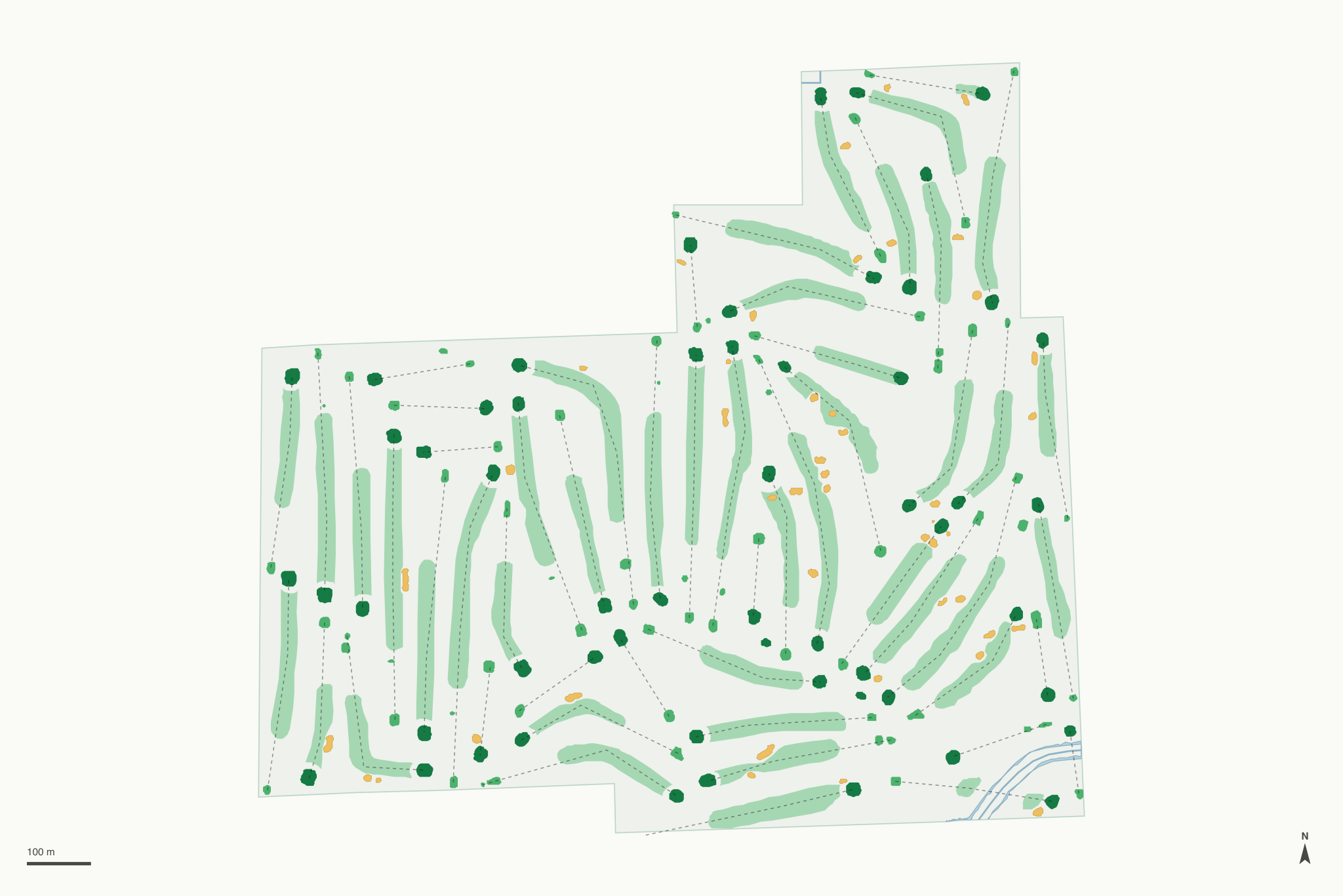 Map of Maple Lane Golf Club