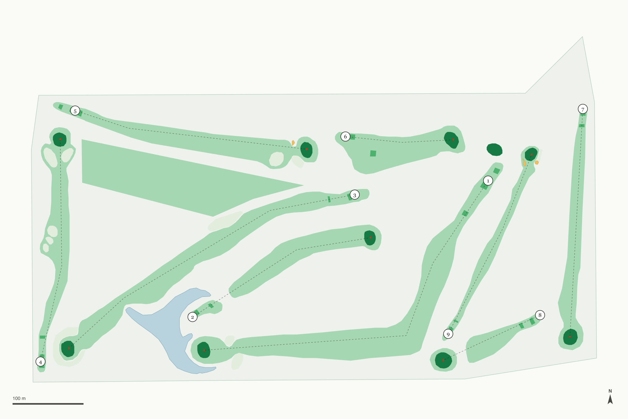Map of Scobey Golf & Country Club