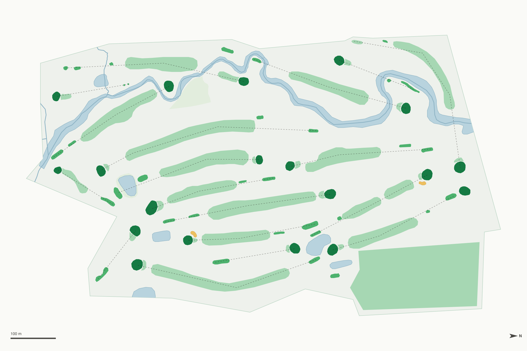 Map of Silver Creek Golf Club