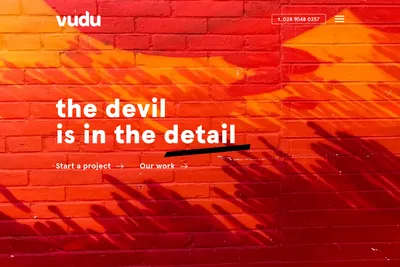 Screenshot of the Vudu Digital homepage