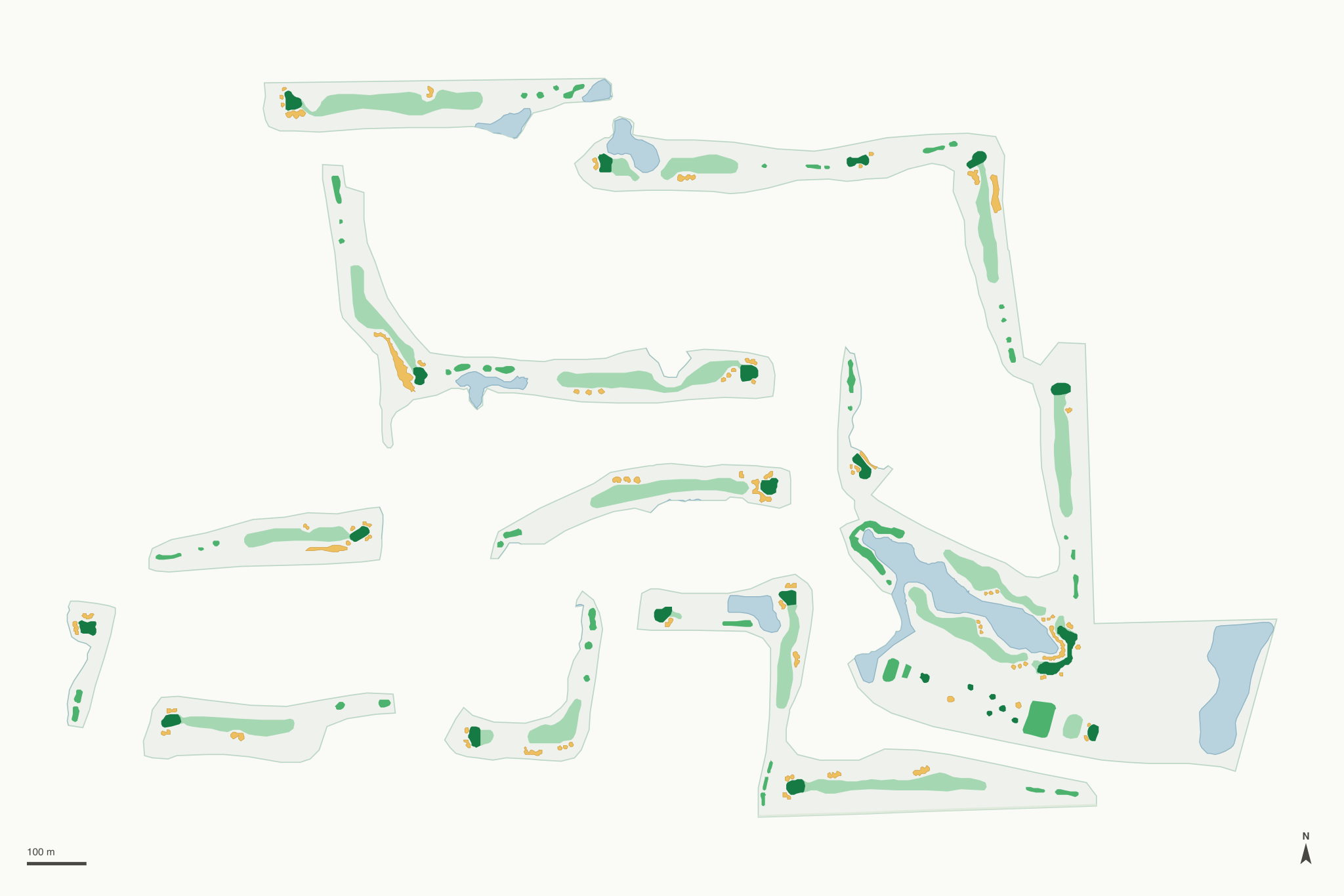 Map of Jacksonville Golf & Country Club