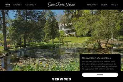 Green River Plantation website homepage