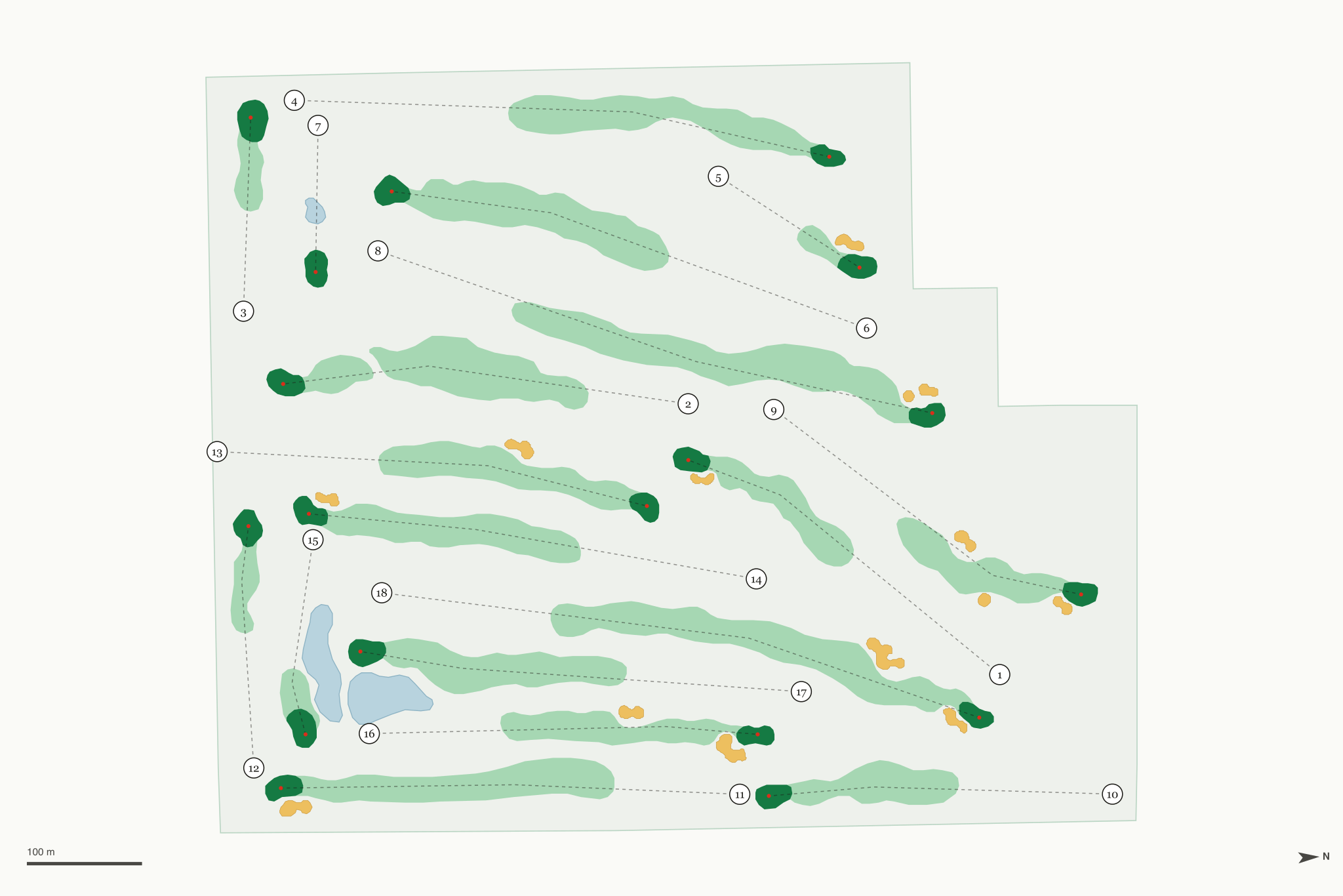 Map of Royal Meadows Golf Club