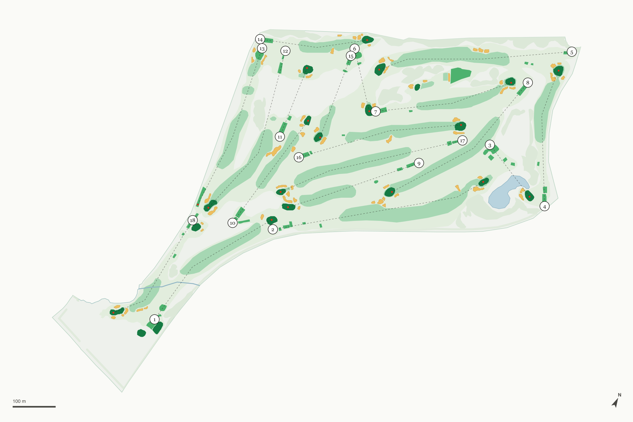 Map of Plandome Country Club