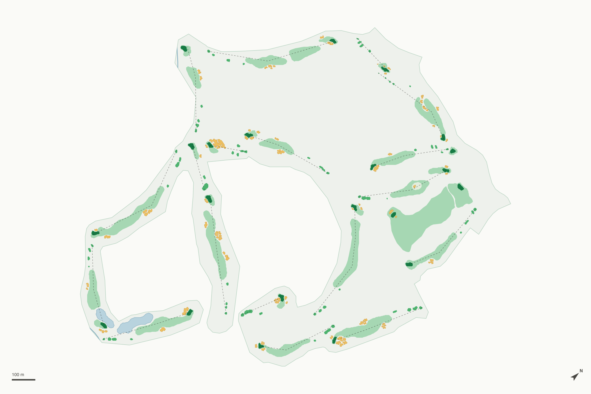 Map of Golf Club of Estrella