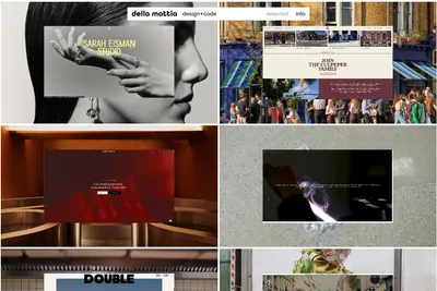 Screenshot of the DELLA MATTIA STUDIO homepage