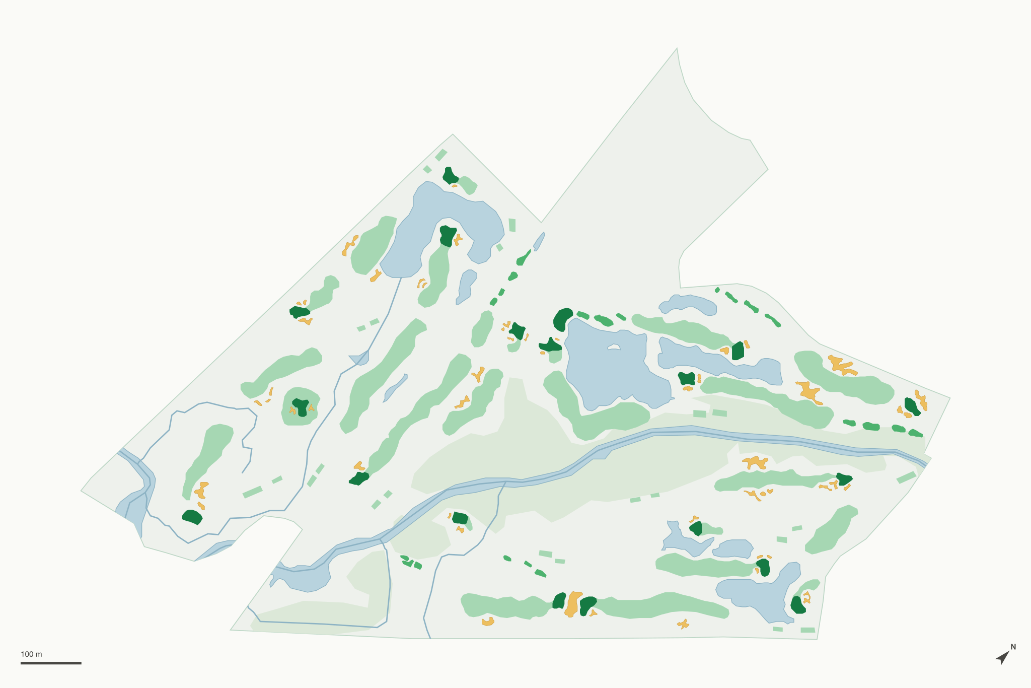 Map of Logan River Golf Course