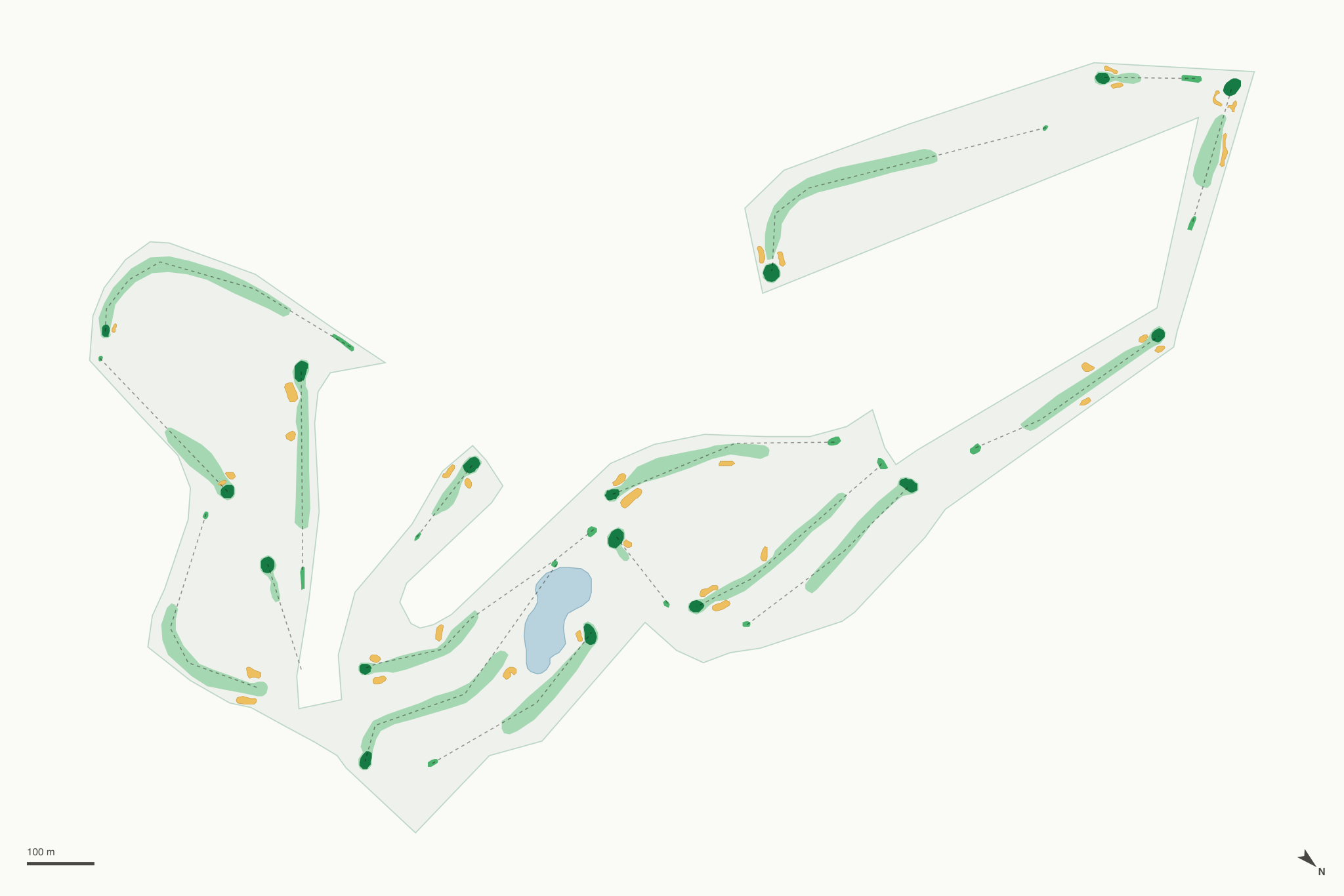Map of Zellwood Station Golf Club