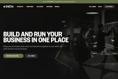 Screenshot of the Path Systems, Inc. homepage