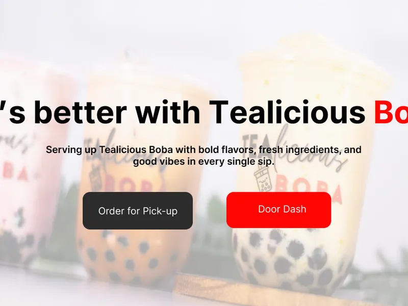 Tealicious Boba