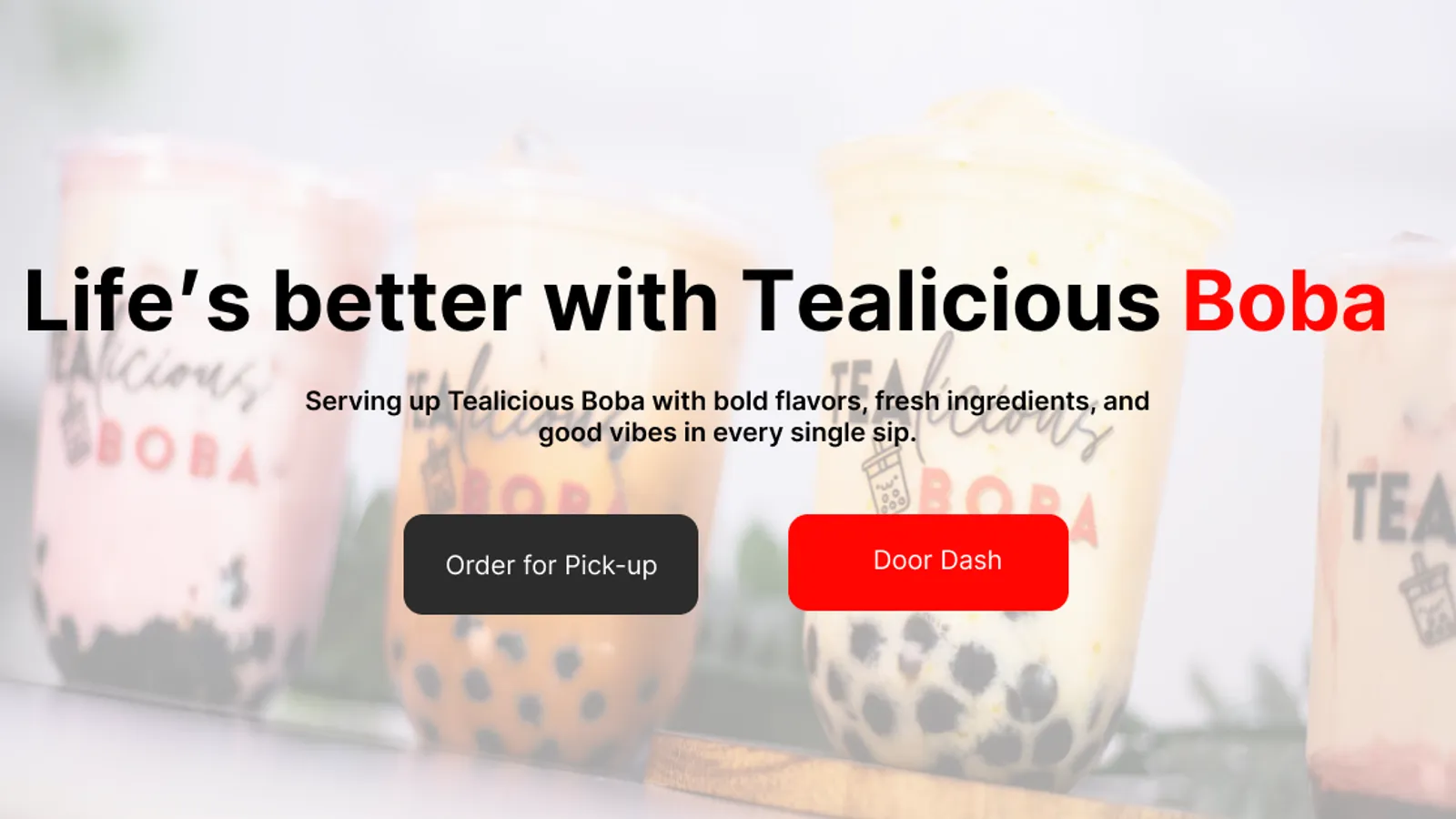 Tealicious Boba