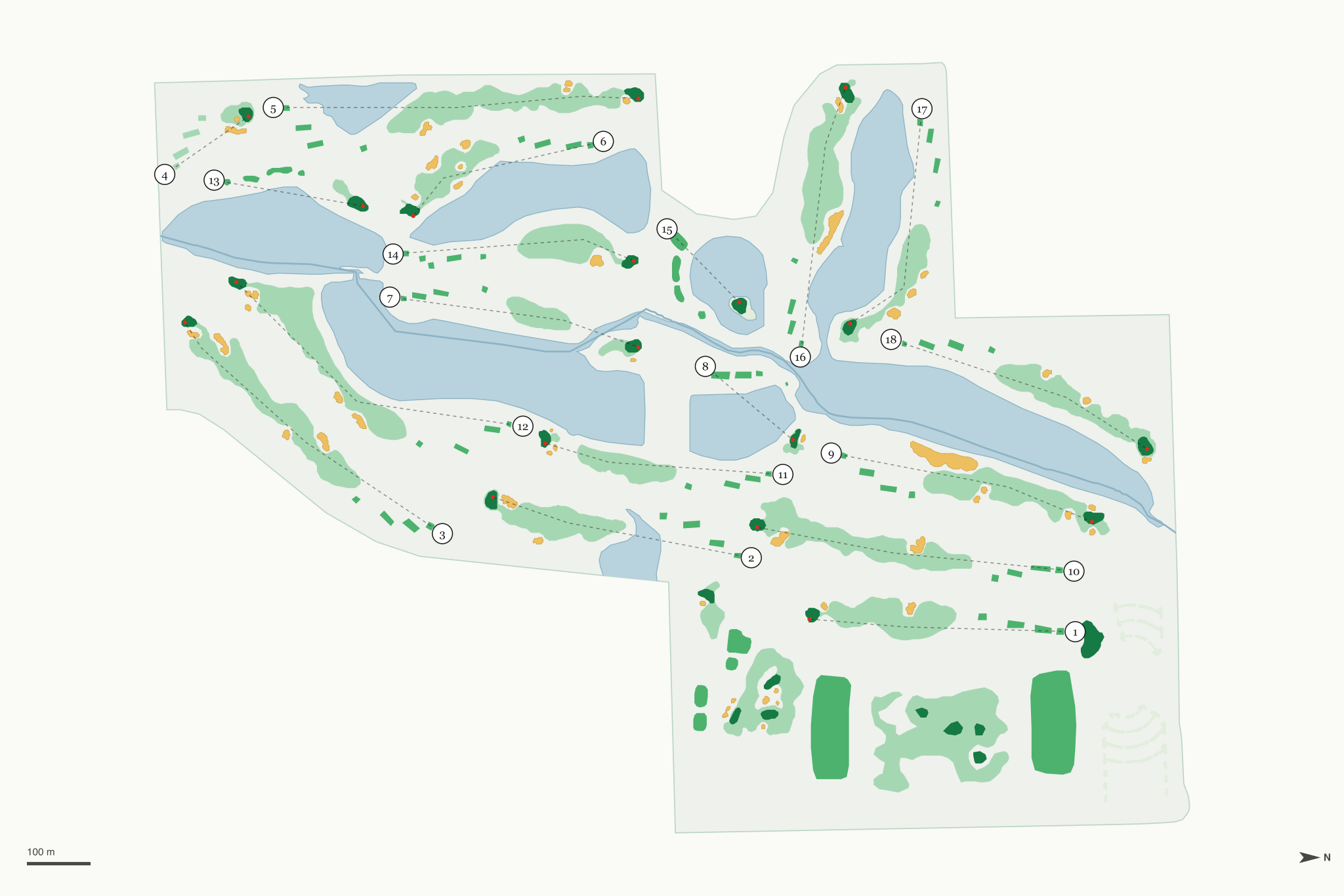 Map of Bolingbrook Golf Club