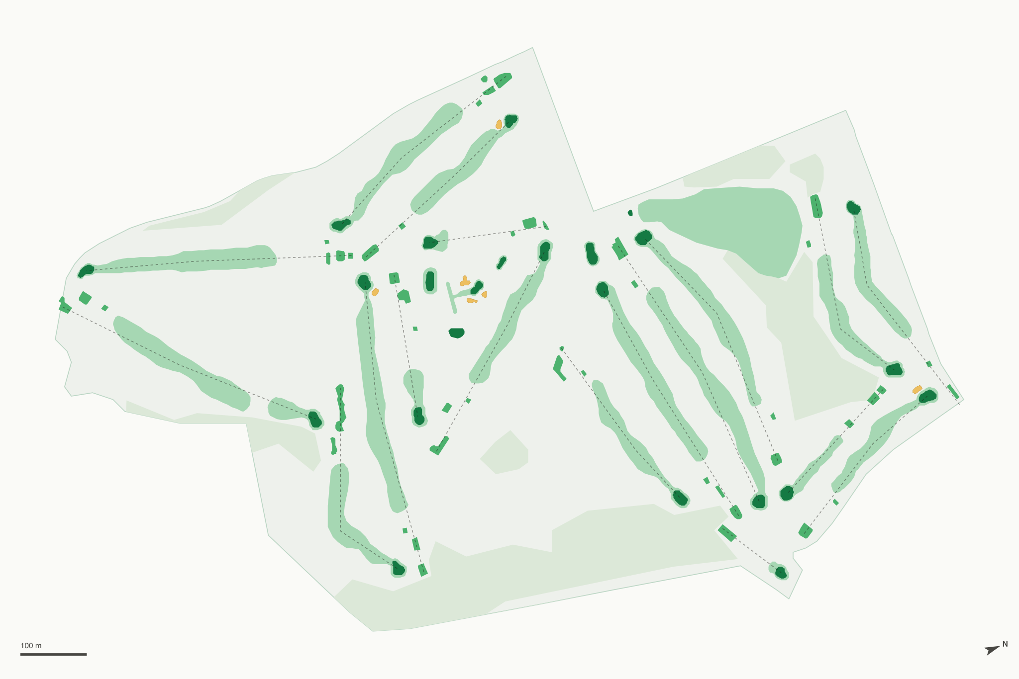 Map of Morro Bay Golf Course