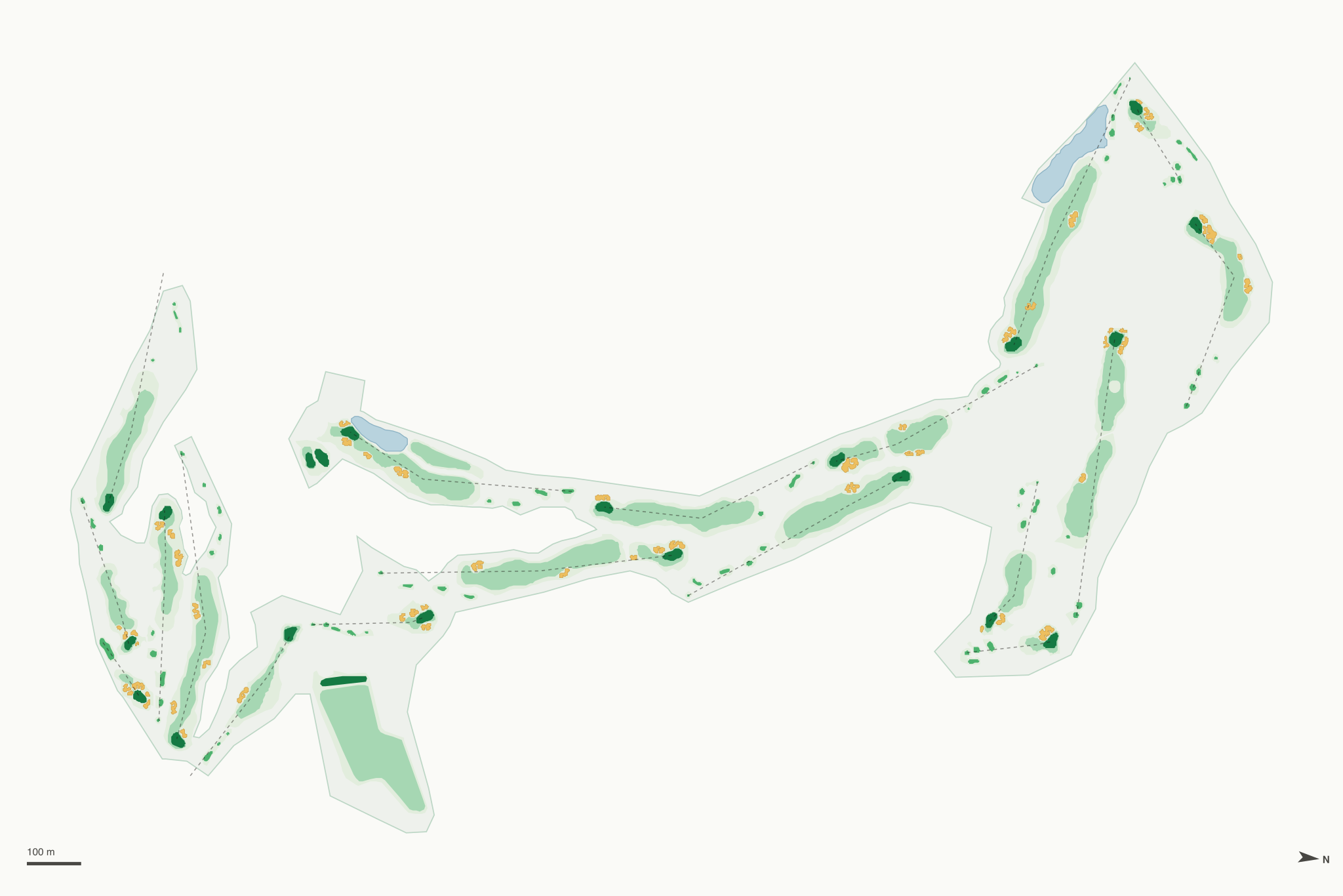 Map of The Course at Wente Vineyards