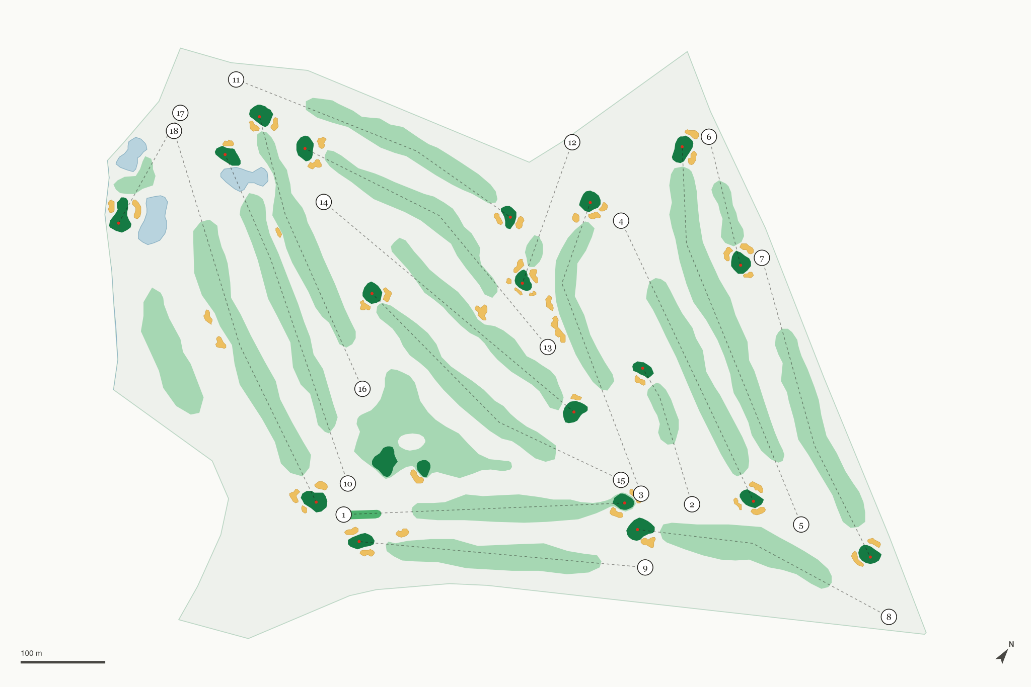 Map of Missoula Country Club