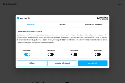 Screenshot of the Websolute Spa homepage