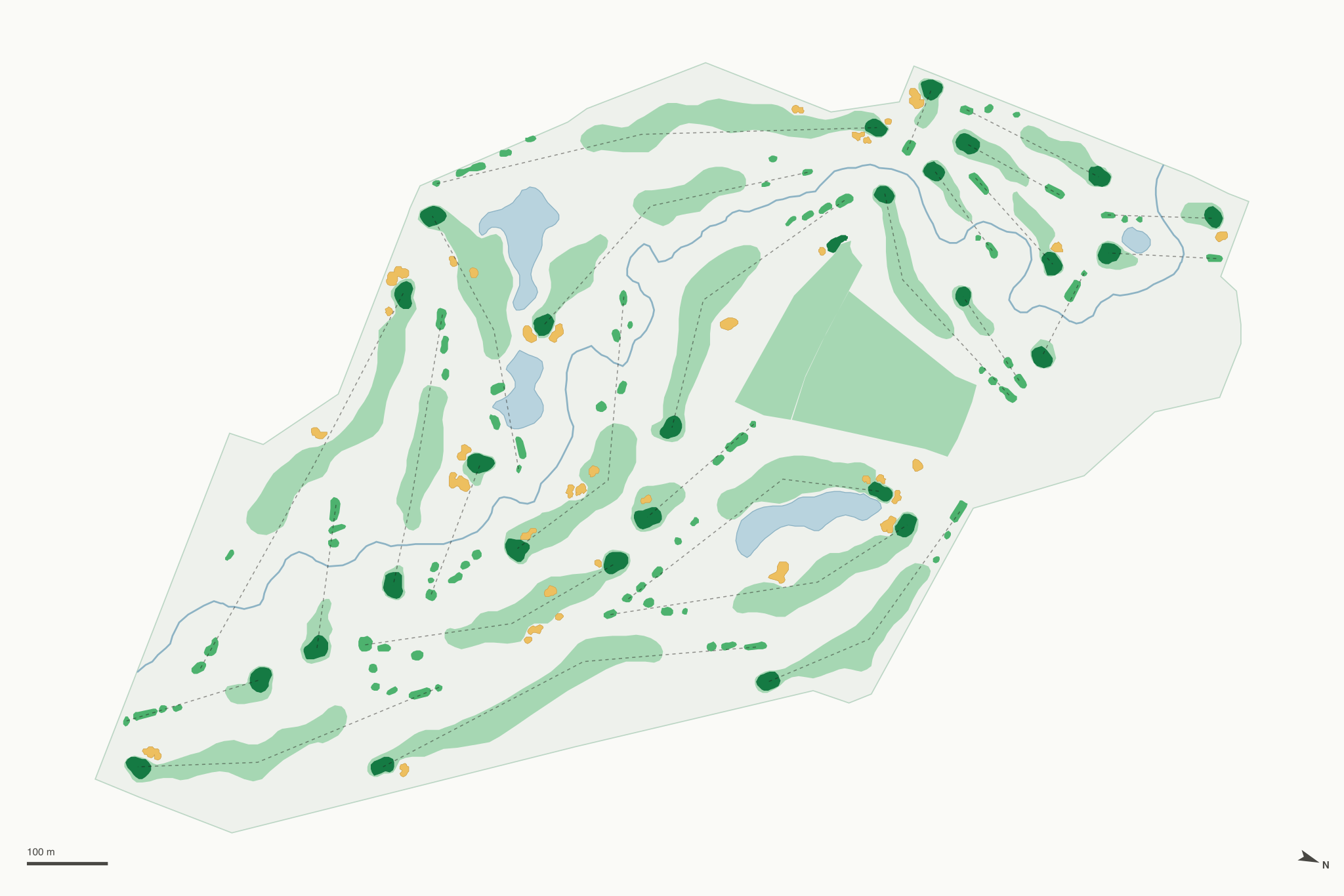 Map of South Suburban Golf Course