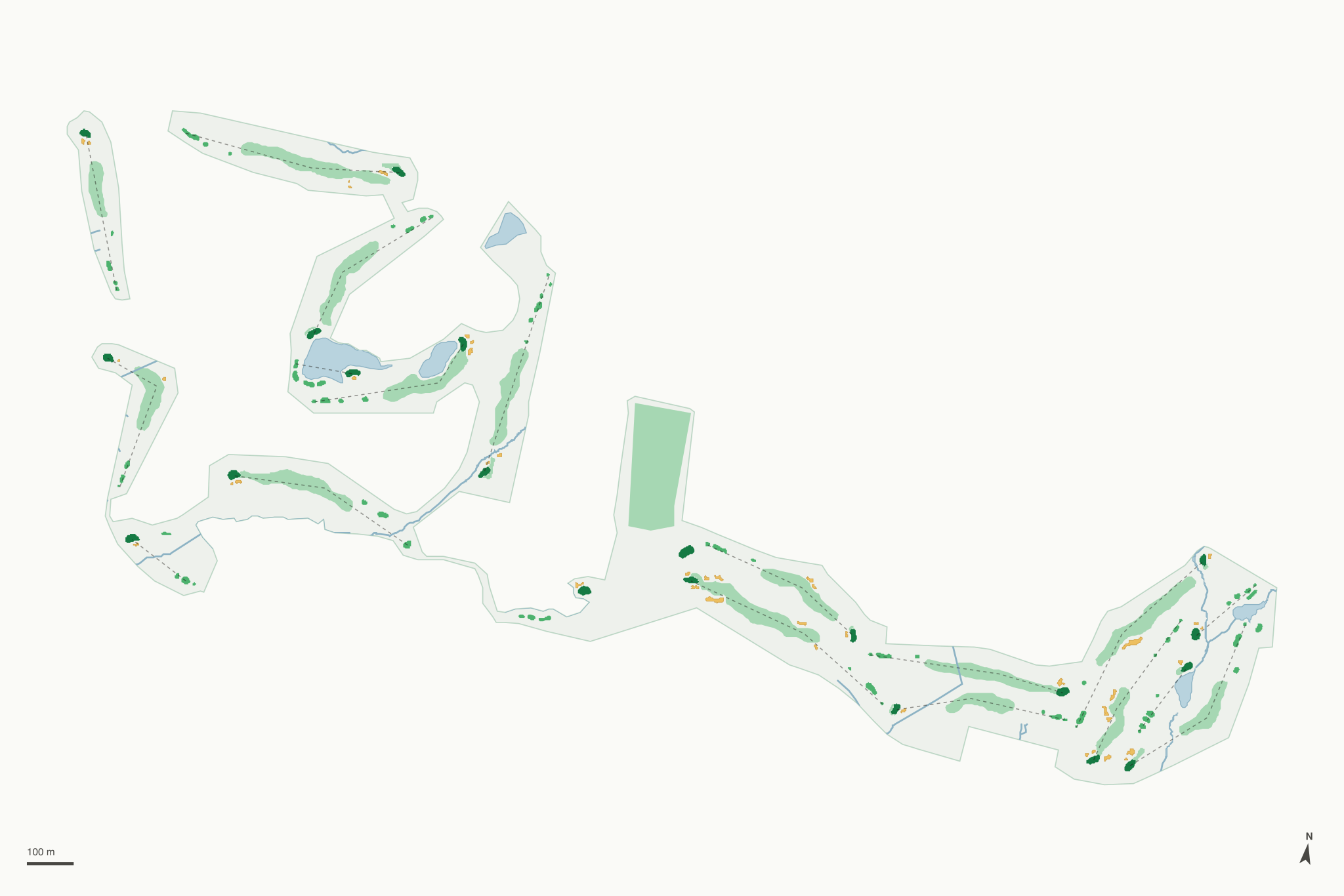 Map of Legendary Run Golf Course