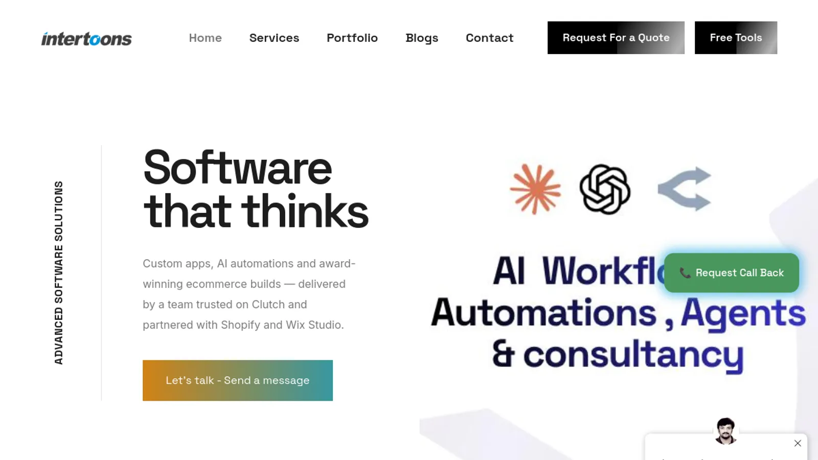 Screenshot of the ECommerce Developers Kochi, Calicut , Thrissur , Thiruvananthapuram Kerala homepage