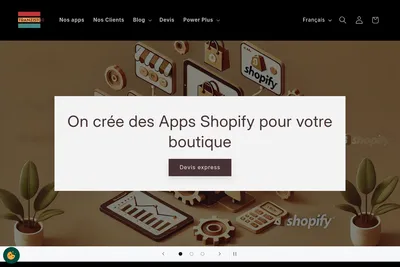 Screenshot of the Agence TRANZISTOR homepage
