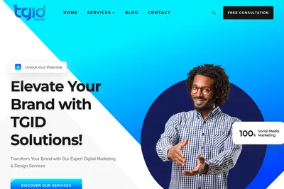 Screenshot of the Cosletienne Group LLC homepage