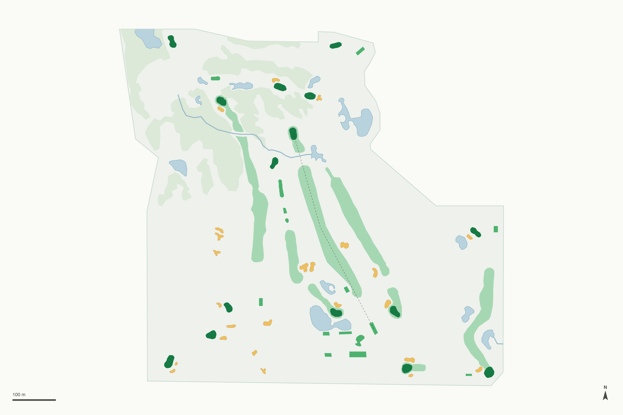 Map of Shadowbrooke Golf Course