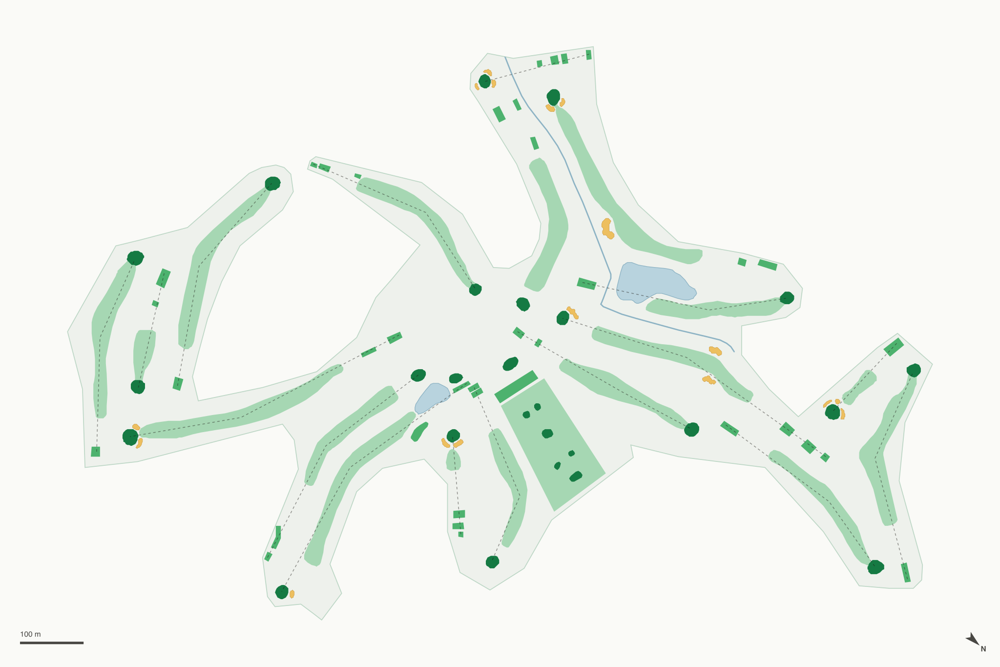 Map of The Mission Club