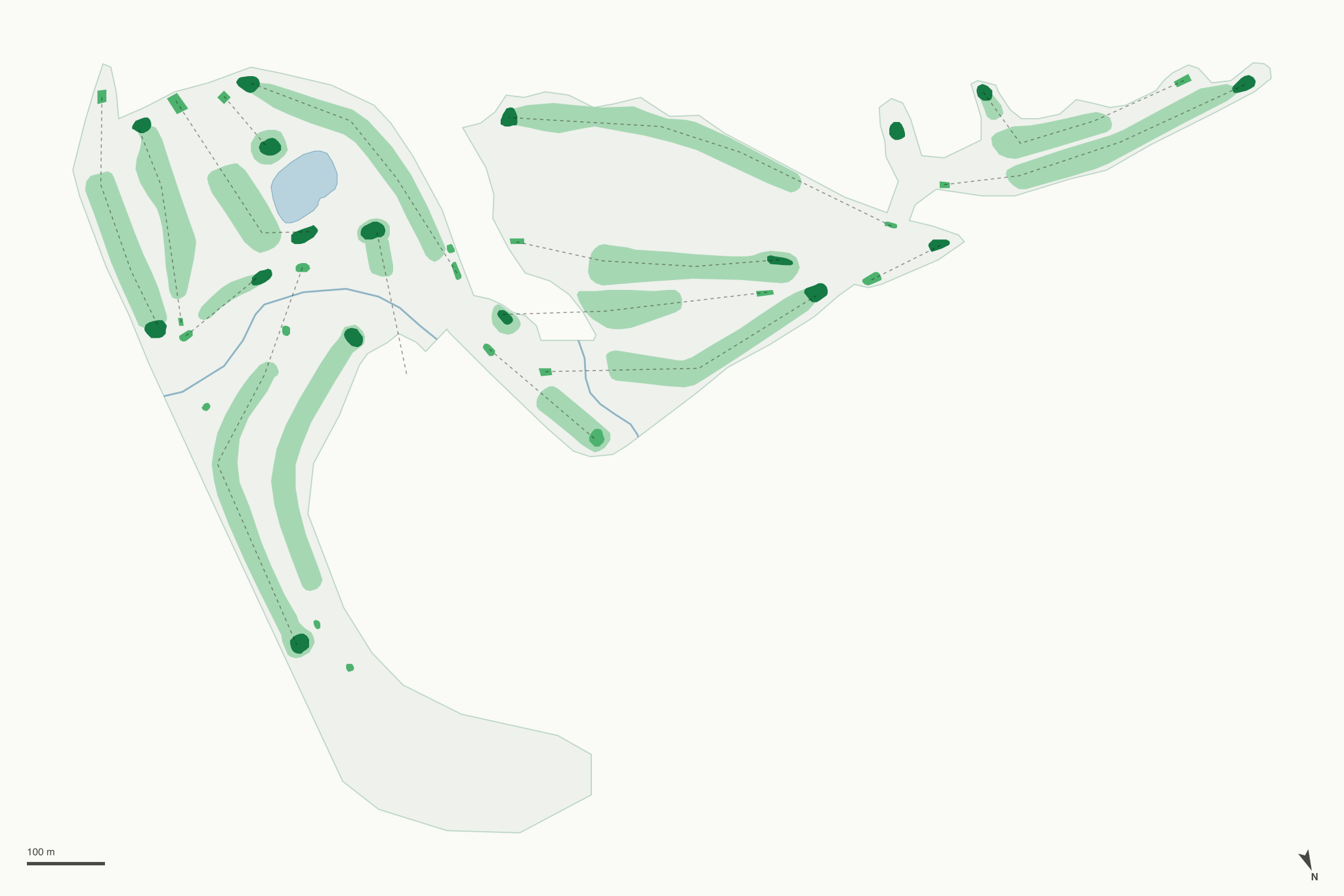 Map of Rivers Bend at Old Barn Resort