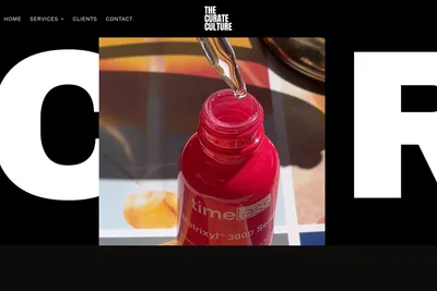 Screenshot of the Daniella Gershon homepage