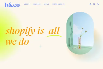 Screenshot of the BURNETTE & CO ECOMMERCE DESIGN & CONSULTING LTD. homepage