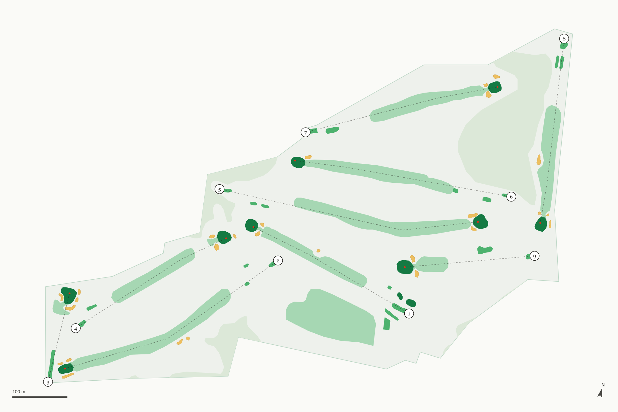 Map of Chillicothe Country Club