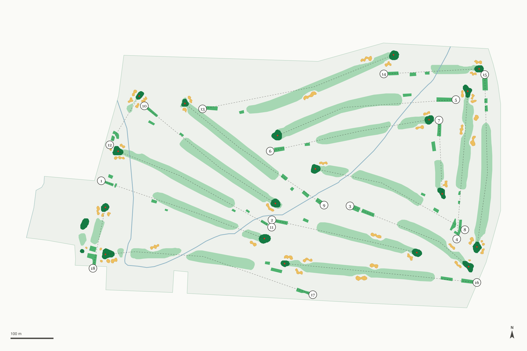 Map of West Shore Golf & Country Club