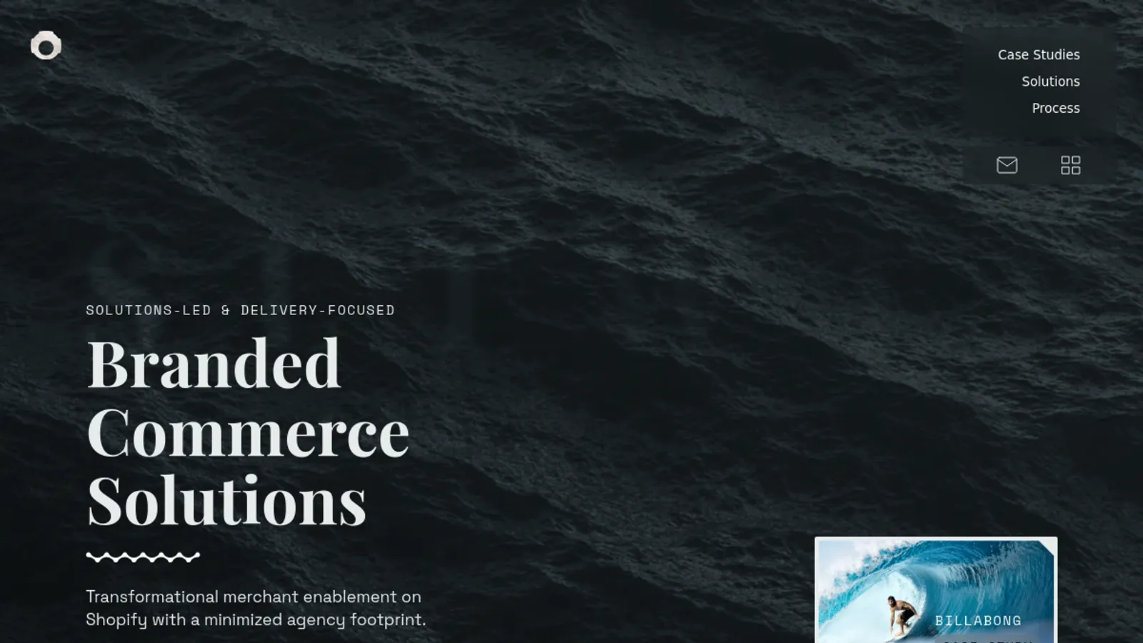 Screenshot of the SLTWTR homepage