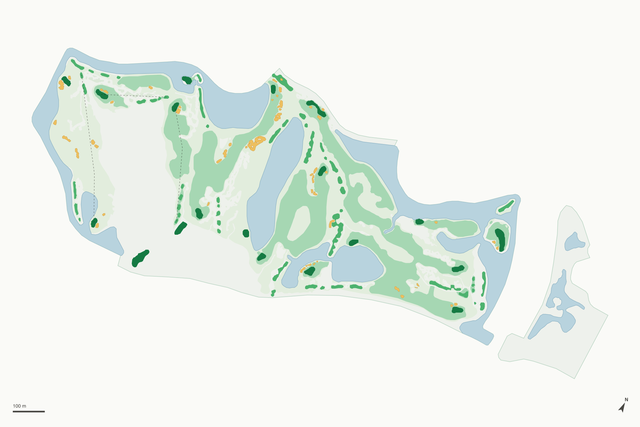 Map of Panther National